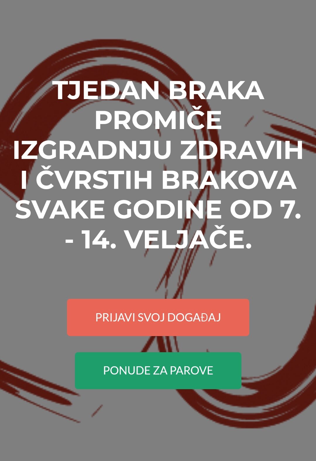 Zoom – uključite se u Tjedan braka 2025