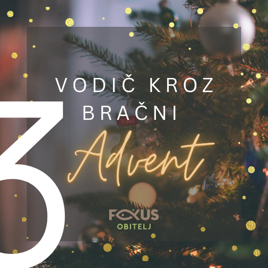 Vodič kroz bračni Advent – 3. Snaga ohrabrenja